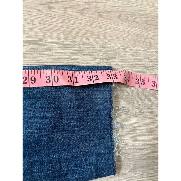 True Religion Swarovski Crystals Logo Leggings Blue Skinny Jeans Size 28 - Picture 9 of 9